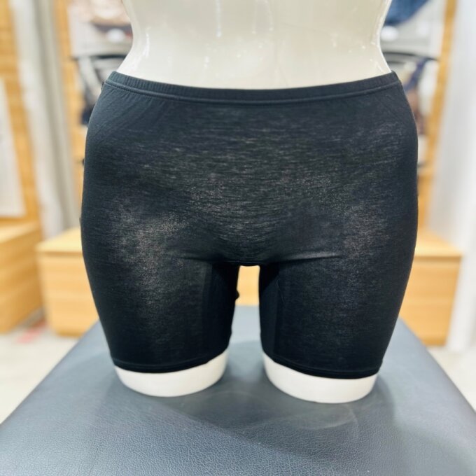 말림없는 면모달 기본 검정속바지 롱기장 XXWDA042
