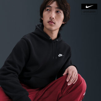 클럽 남성 풀오버 플리스 후디 FN3860-010