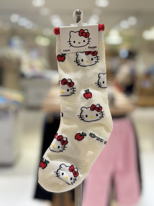 헬로키티 롱레귤러 삭스 WH