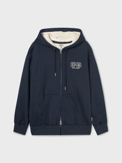 Campus Boa Fur Hood Zip-up WHMZF4V22U*
