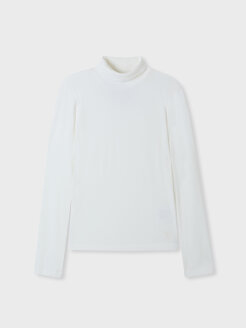 Rayon Turtleneck T-shirt WHLAF4T21F*