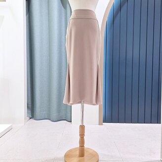 양옆 트임 롱 스커트 SF09SK171