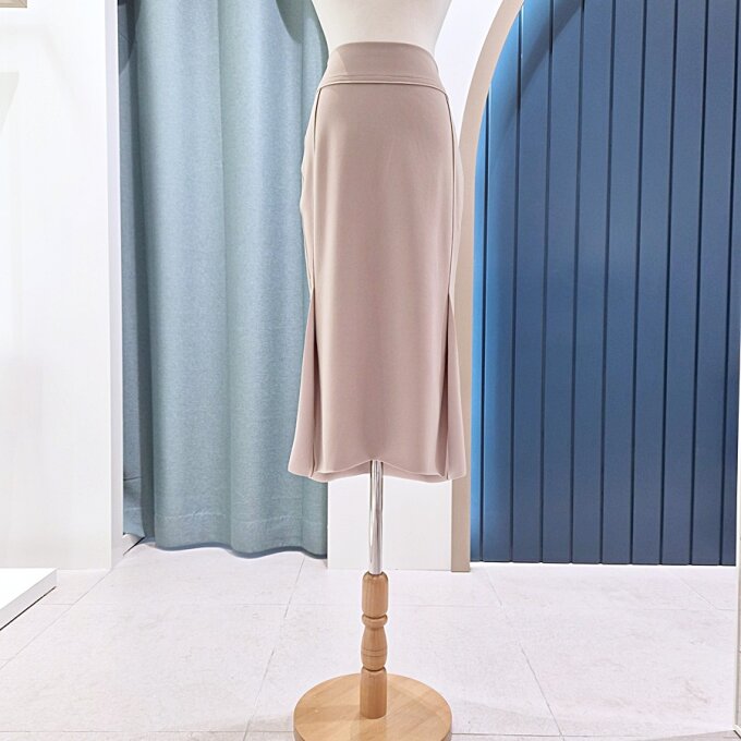 양옆 트임 롱 스커트 SF09SK171