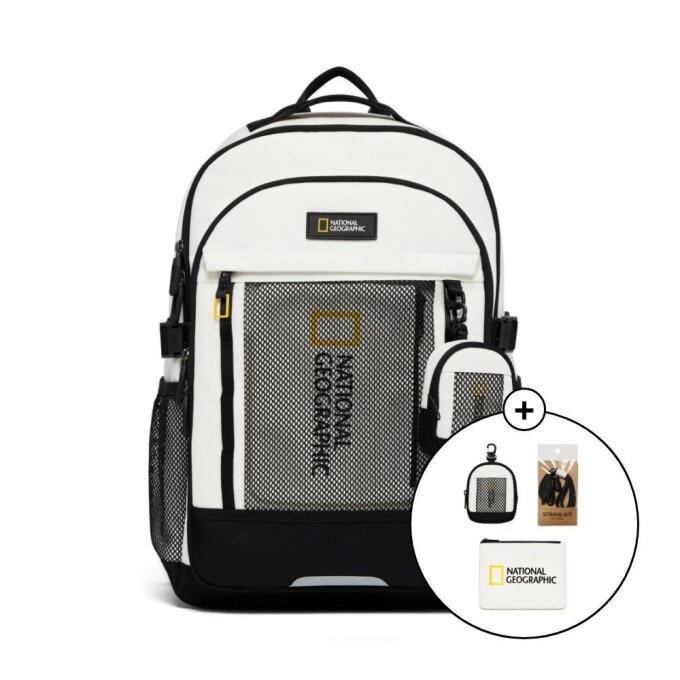 K261KBG560 코닉 백팩 WHITE