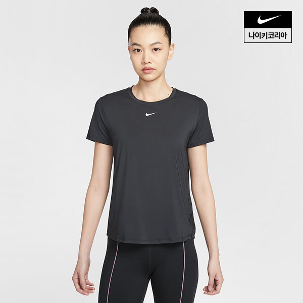 원 클래식 여성 드라이 핏 반팔 탑 FN2799-013