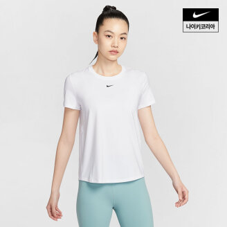 원 클래식 여성 드라이 핏 반팔 탑 FN2799-101
