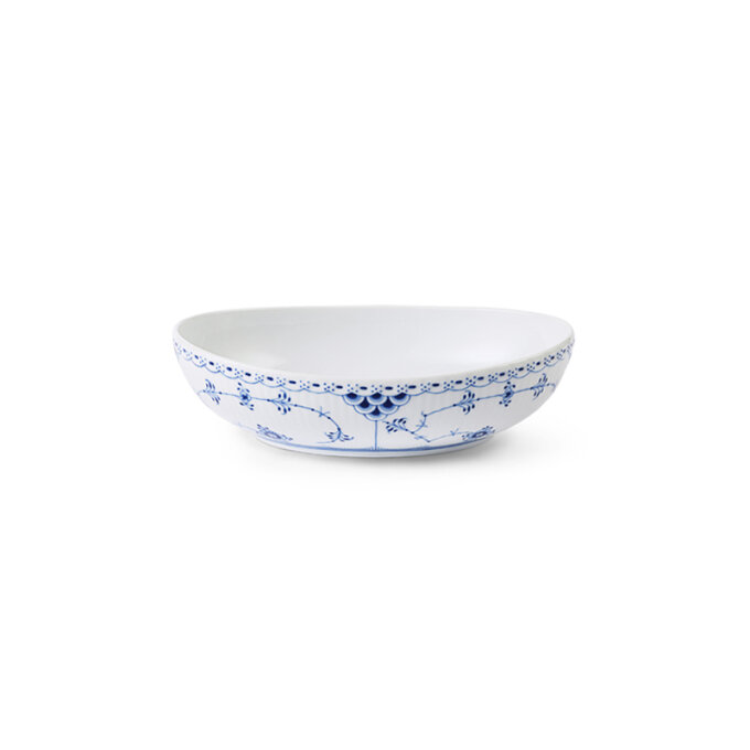 블루 하프 레이스 한식기 오발 볼 750ml_1102609