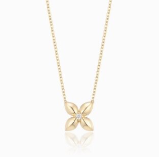푸시아 블룸 14K 목걸이(S) LNN25065G