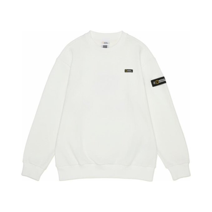 K261USW910 백그래픽 맨투맨 IVORY
