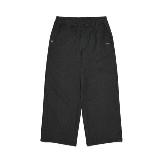 K261UPT030 우븐 루즈핏 팬츠 CARBON BLACK
