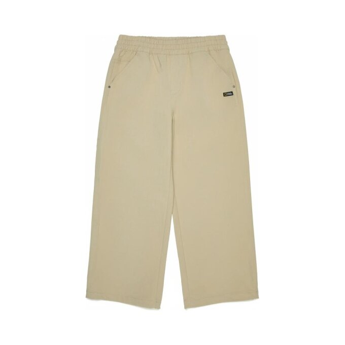 K261UPT030 우븐 루즈핏 팬츠 BEIGE