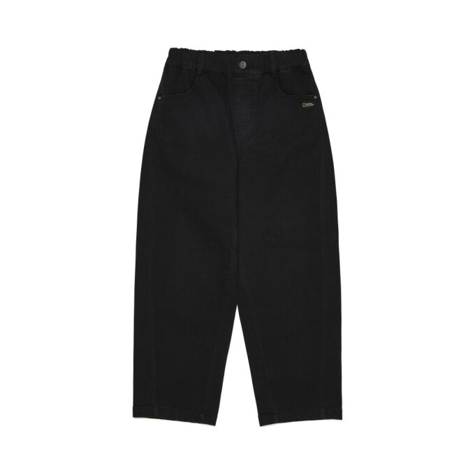 K261UPT020 데님 배기핏 팬츠 CARBON BLACK