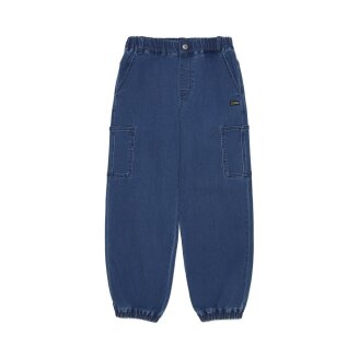 K261UPT010 데님 조거핏 팬츠 D/BLUE