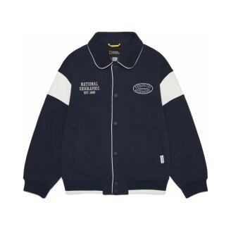 K261UJP920 저지 카라 자켓 NAVY