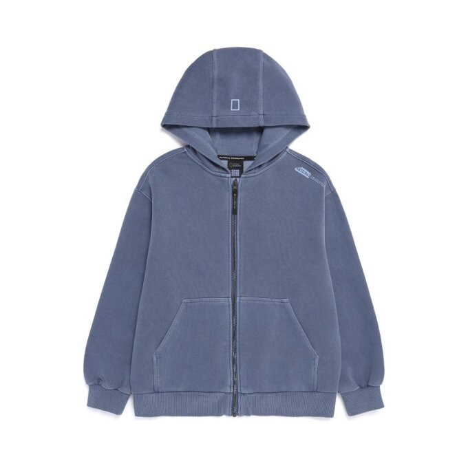 K261UJP830 어드벤처 피그먼트 후드 점퍼 GRAY NAVY