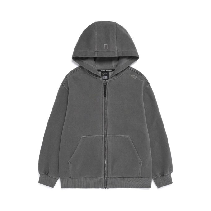 K261UJP830 어드벤처 피그먼트 후드 점퍼 D/GREY