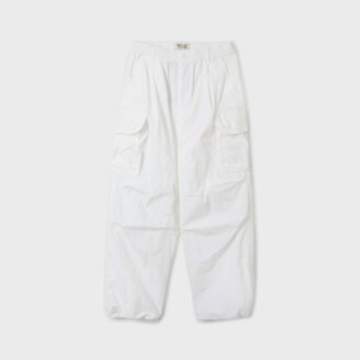Lightweight Nylon Cotton Cargo Pants(F) WHTAF2411F *