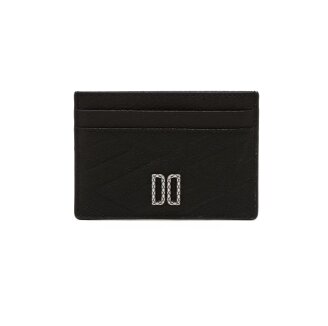 블랙 DD로고 슬림 카드지갑 DCHO6E750