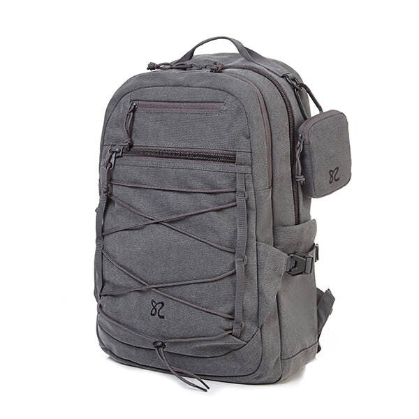 ZIION 번지 코튼 백팩 GREY UR508002