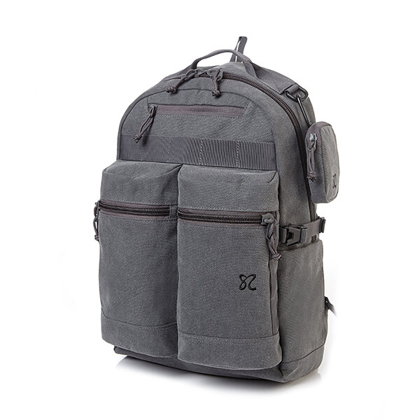 ZIION 캡슐 코튼 백팩 GREY UR508004