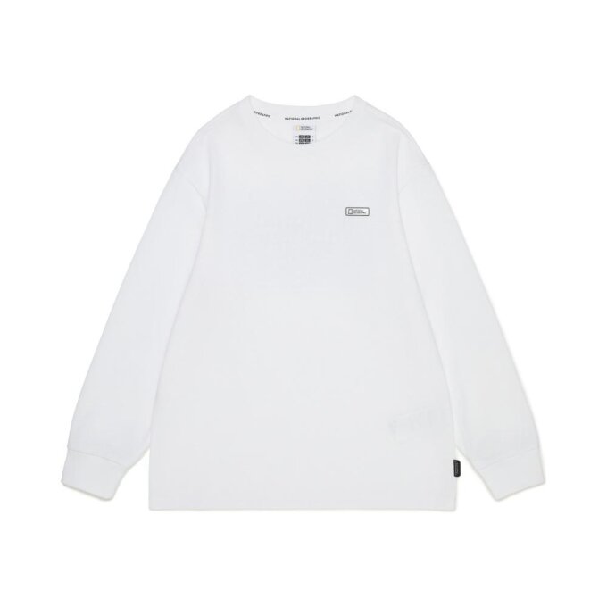 K261UTS810 어드벤처 긴팔 티셔츠 WHITE