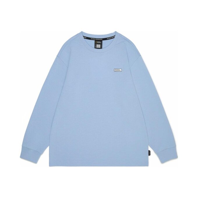 K261UTS810 어드벤처 긴팔 티셔츠 STONE BLUE