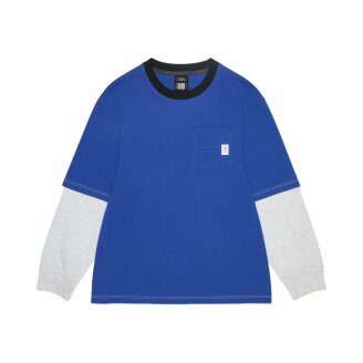 K261UTS010 레이어드긴팔 티셔츠 D/BLUE