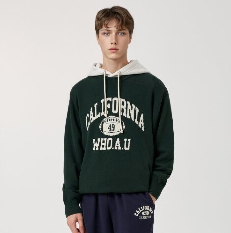 California Lettering Sweater(U) / WHKAF4948U
