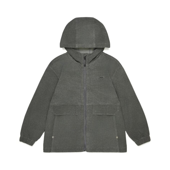 K261UJP210 어드벤처 다잉 후드 점퍼 D/GREY