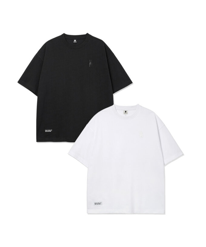 뉴 실리콘 라독 와펜 반팔 티셔츠( LW265TS904)