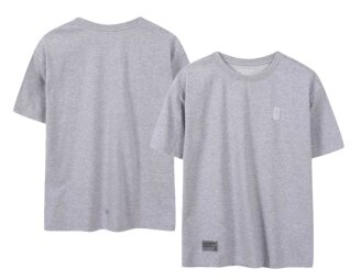 베이직 스몰로고 고중량 반팔 티셔츠 (멜/그) N262TS011P
