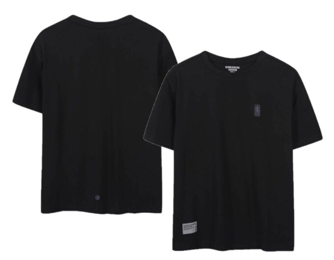 베이직 스몰로고 고중량 반팔 티셔츠 (블랙) 262TS011P