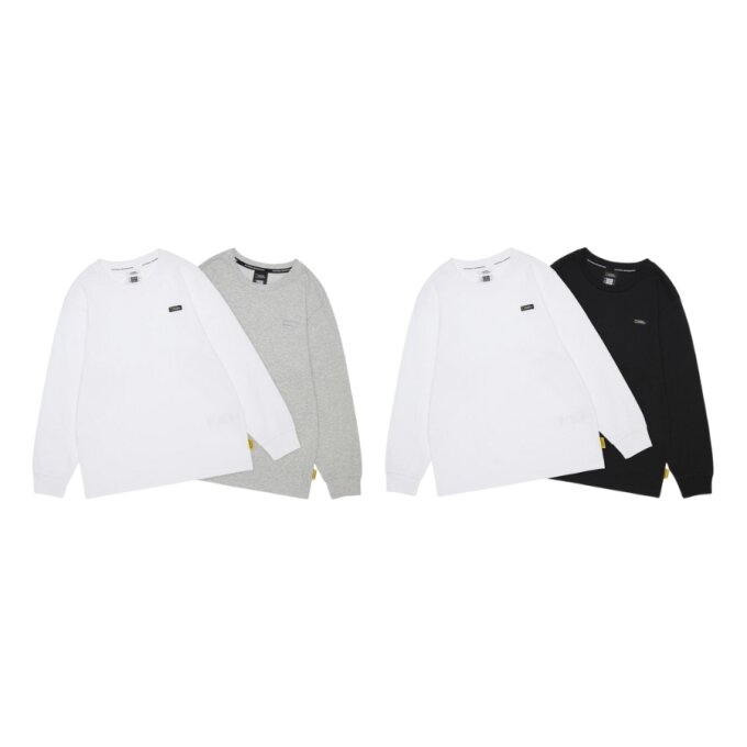 KIDS 스몰로고 2PACK 긴팔 티셔츠 K265UPA010