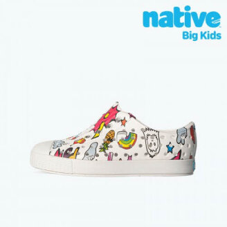 제퍼슨 프린트 슈가라이트 빅키즈_화이트스티커(BSLWH