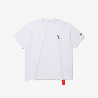 뉴욕 양키스 59FIFTY 서클 티셔츠 화이트 (15147561)