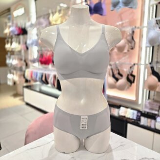 후크타입심리스브라팬티세트 BR1848ABP1848A-GREY