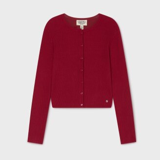 Ribbed Button Cardigan / WHCKG2441F