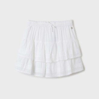 Short Tiered Skirt / WHWHF3532F*