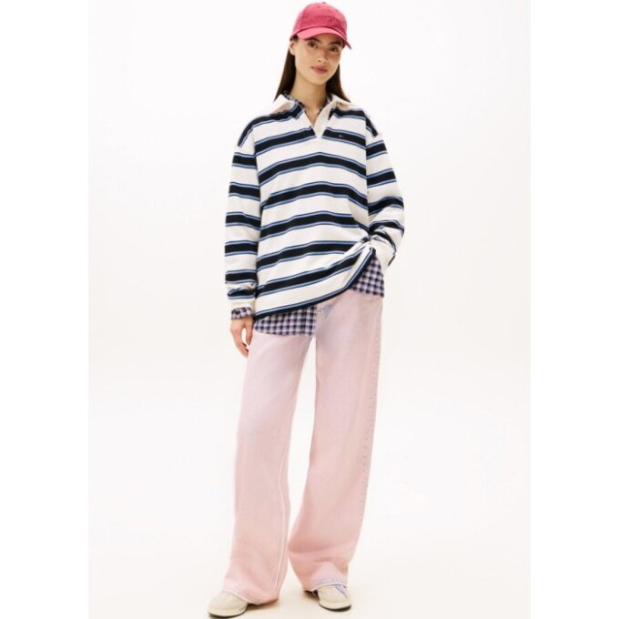 여성 미아 릴렉스드 스트레이트 데님팬츠 T32G0NEW21TWT1