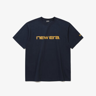 워드마크 로고 베이직 티셔츠 네이비 (15147489)