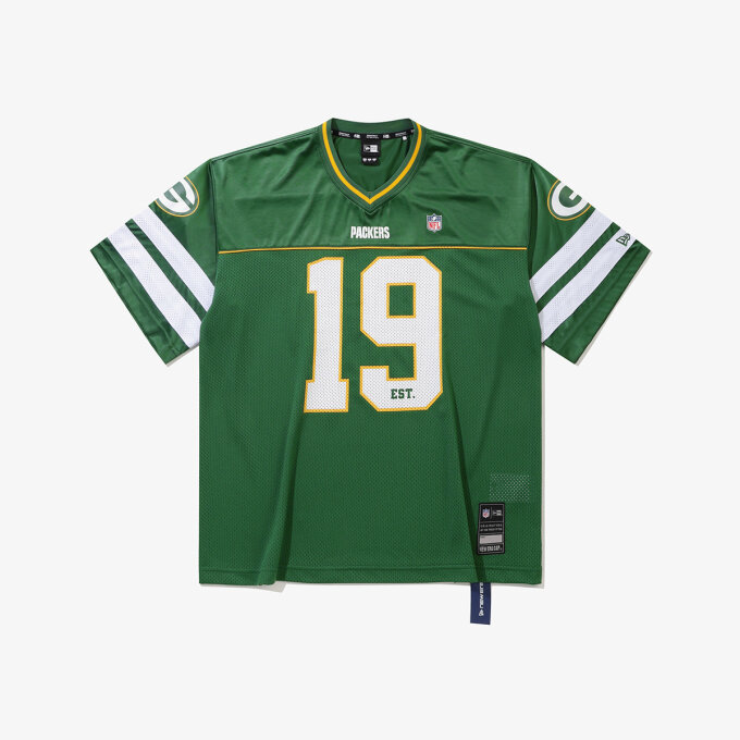 NFL 그린베이 패커스 팬 웨어 티셔츠 그린 (14954663)