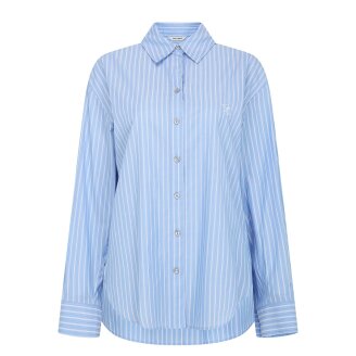 루즈핏 로고 자수 셔츠701