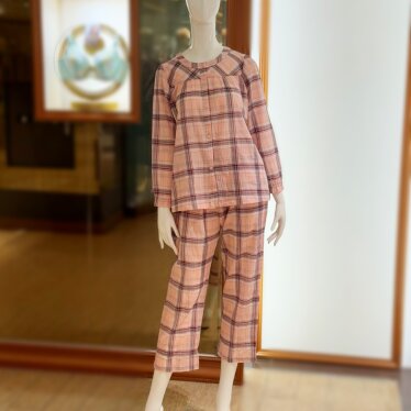 여성 선염면 요루체크 파자마 (WPA2512W)