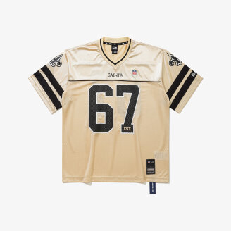 NFL 뉴올리언스 세인츠 팬 웨어 티셔츠 골드 14954659