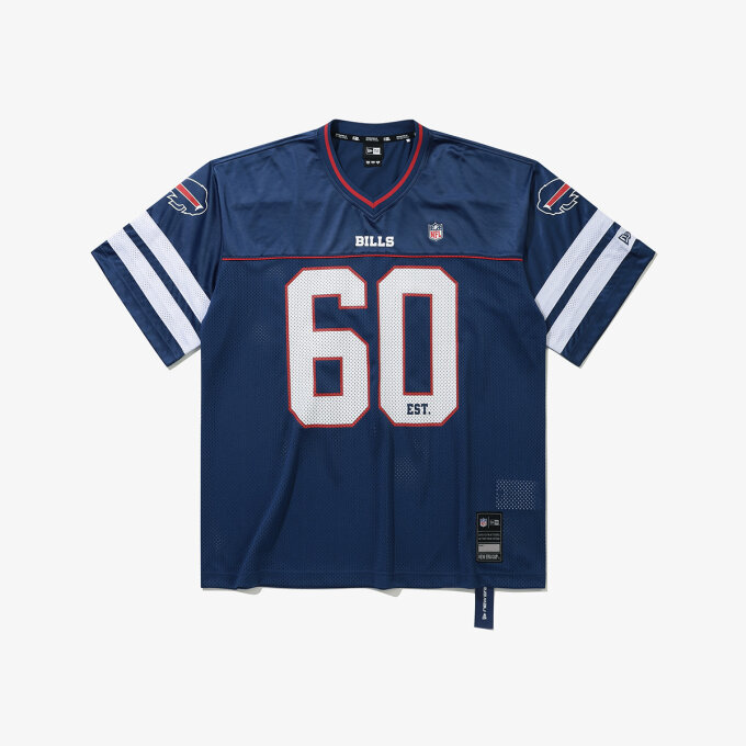 NFL 버팔로 빌스 팬 웨어 티셔츠 비콘 블루 14954666
