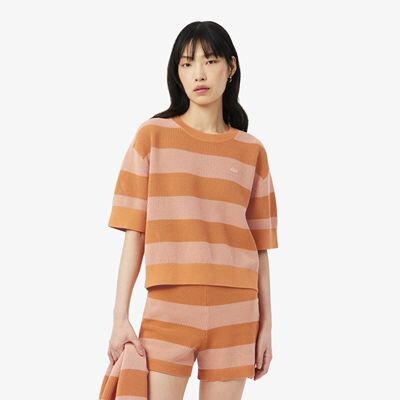 26SS 라코스테 여성 썸머 반팔 크루넥 AF9859-56G 4IM