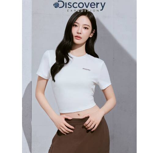 26SS 닝닝착용 여성 로고포인트 러닝 티셔츠 DWRSR4063