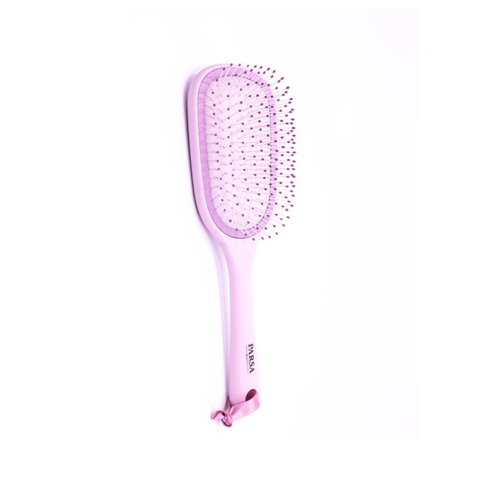 파르사 웻 앤 드라이 패들브러시(아시안헤어핏 핑크)