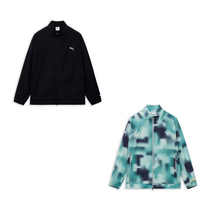 M Running Light Woven Jacket 529751-01 02