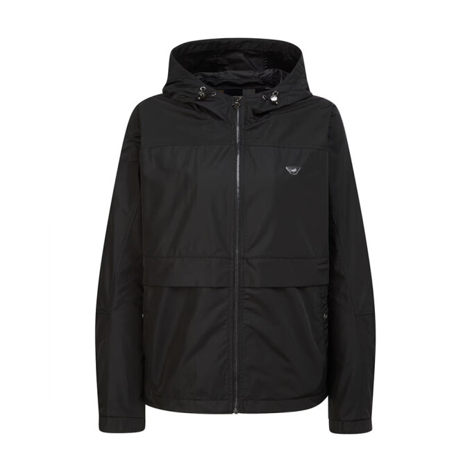 26SS PREMIUM 여성 후드 에센셜 점퍼 DNJU6A215BK